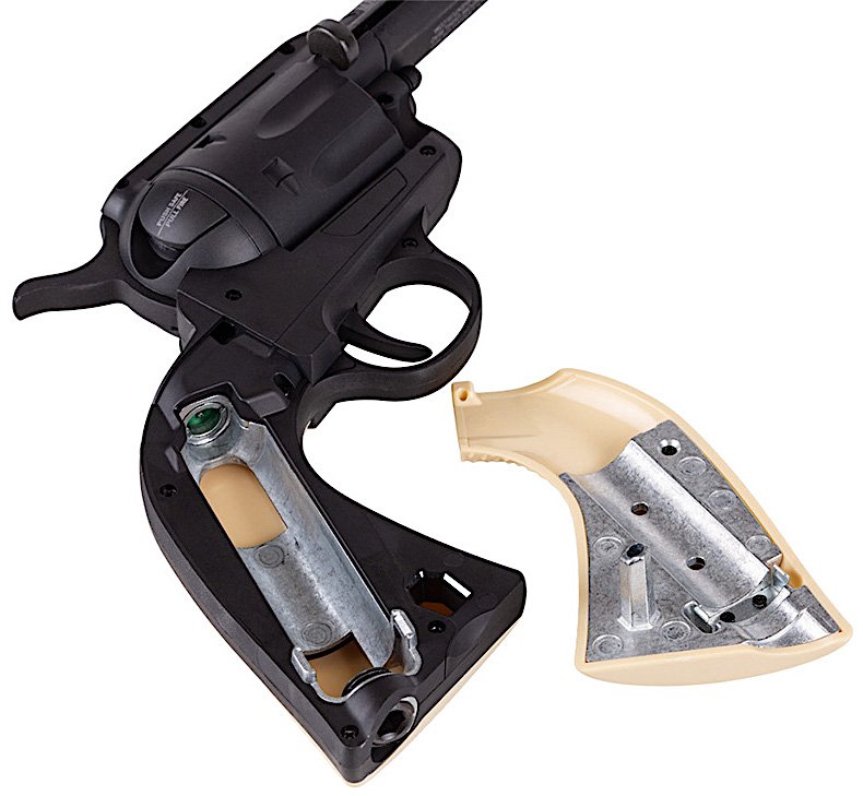 John Wayne Marshal CO2 BB Revolver Table Top Review — Replica